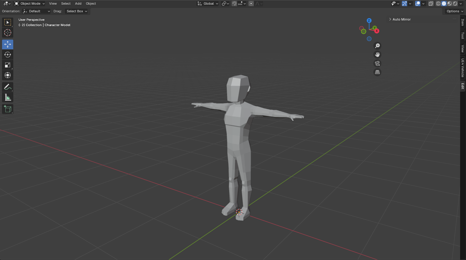 character model